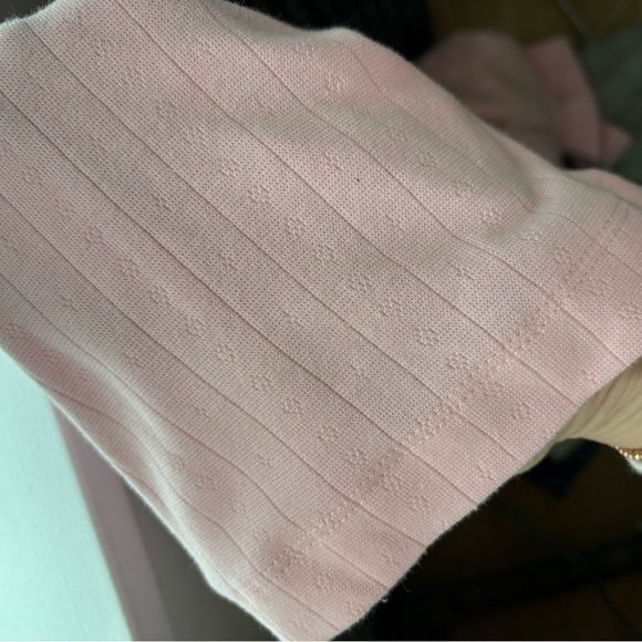 Daily Drills x Ella Rose pointelle pants pink - Picture 4 of 4